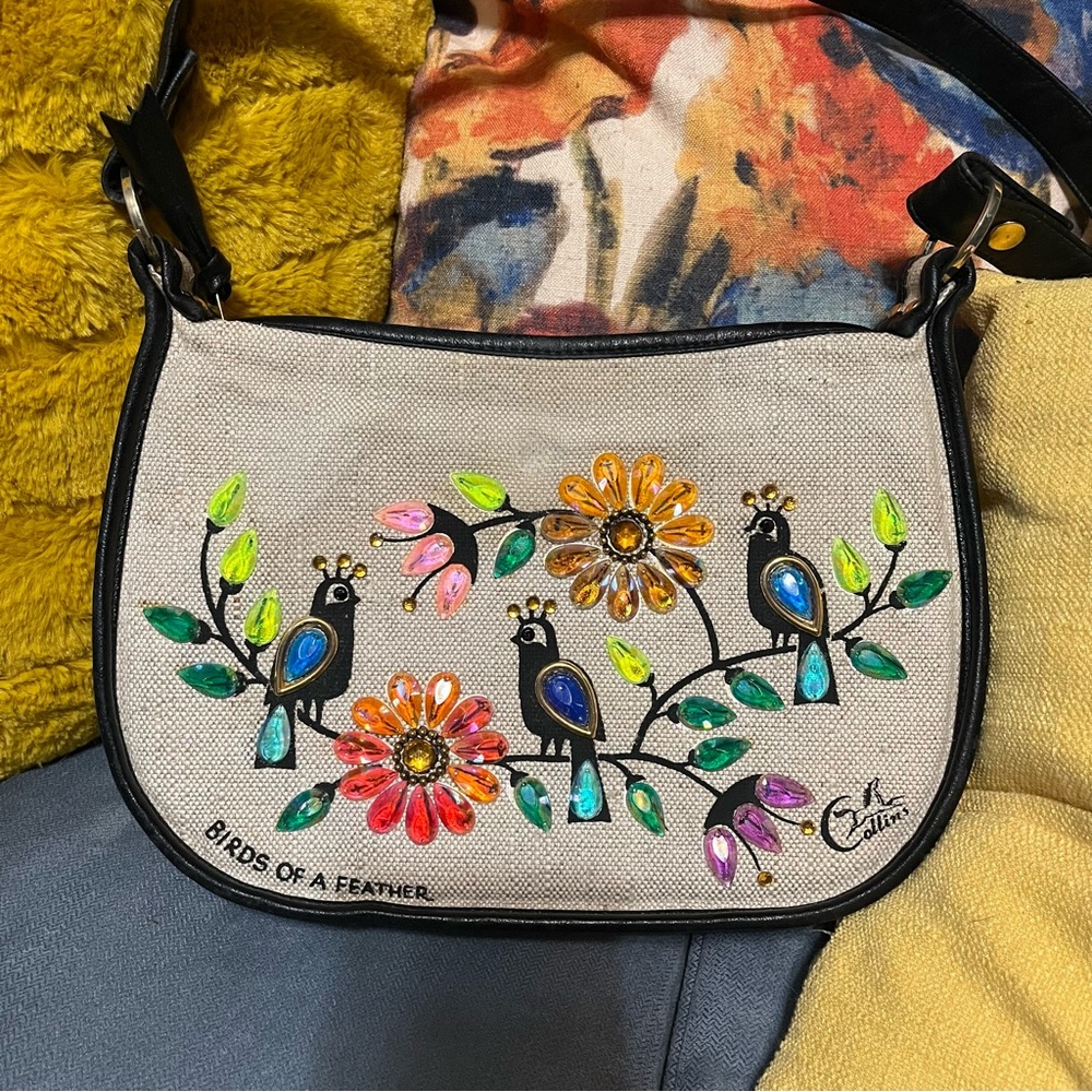 Enid Collins Of Texas Purse “Birds Of A Feather”